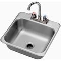Krowne Krowne® HS-1515 Drop-In Hand Sink 15" x 15" HS-1515